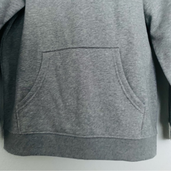 ADIDAS Light Heather Grey Pullover Hoodie Size Small - Picture 8 of 14